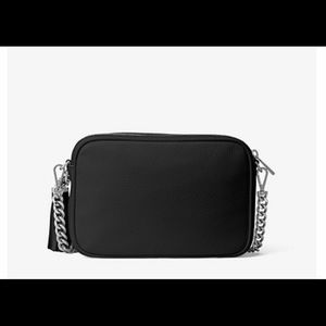 Michael Kors Black Leather Crossbody